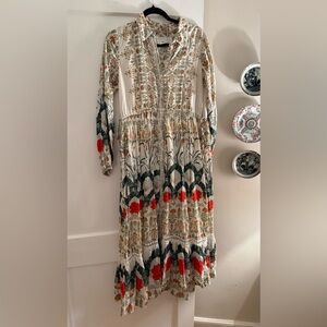 Anthropologie Maxi Dress size Medium